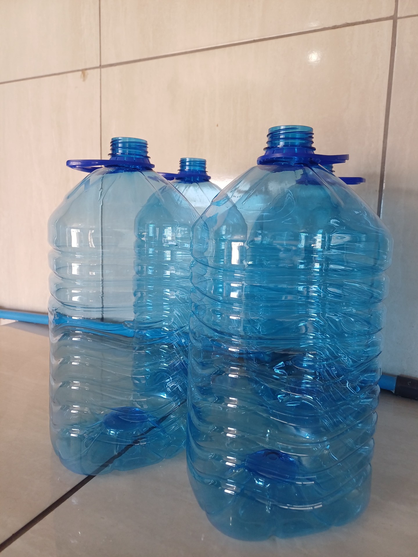 5L PET bulk water bottles with handle